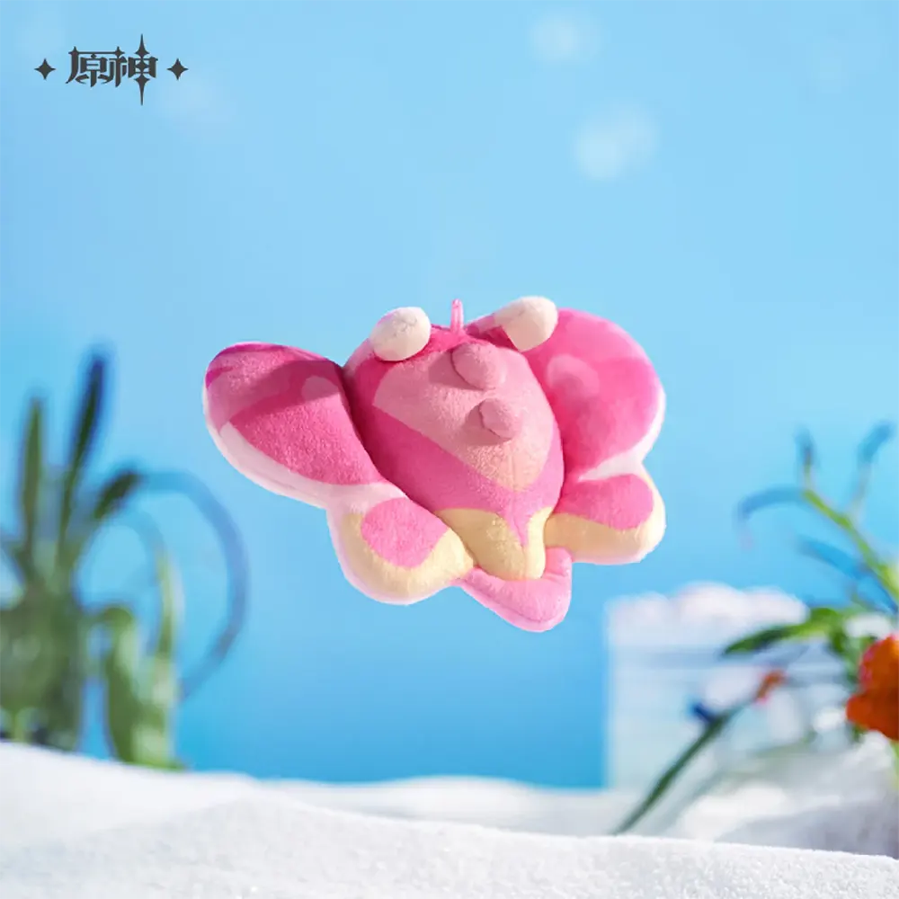 Genshin Impact Oceanid Theme Series Angel Seelie Plush Keychain