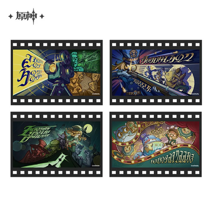 Genshin Impact 2023 Offline Exhibition Series Film Transparency Card Envelope Set