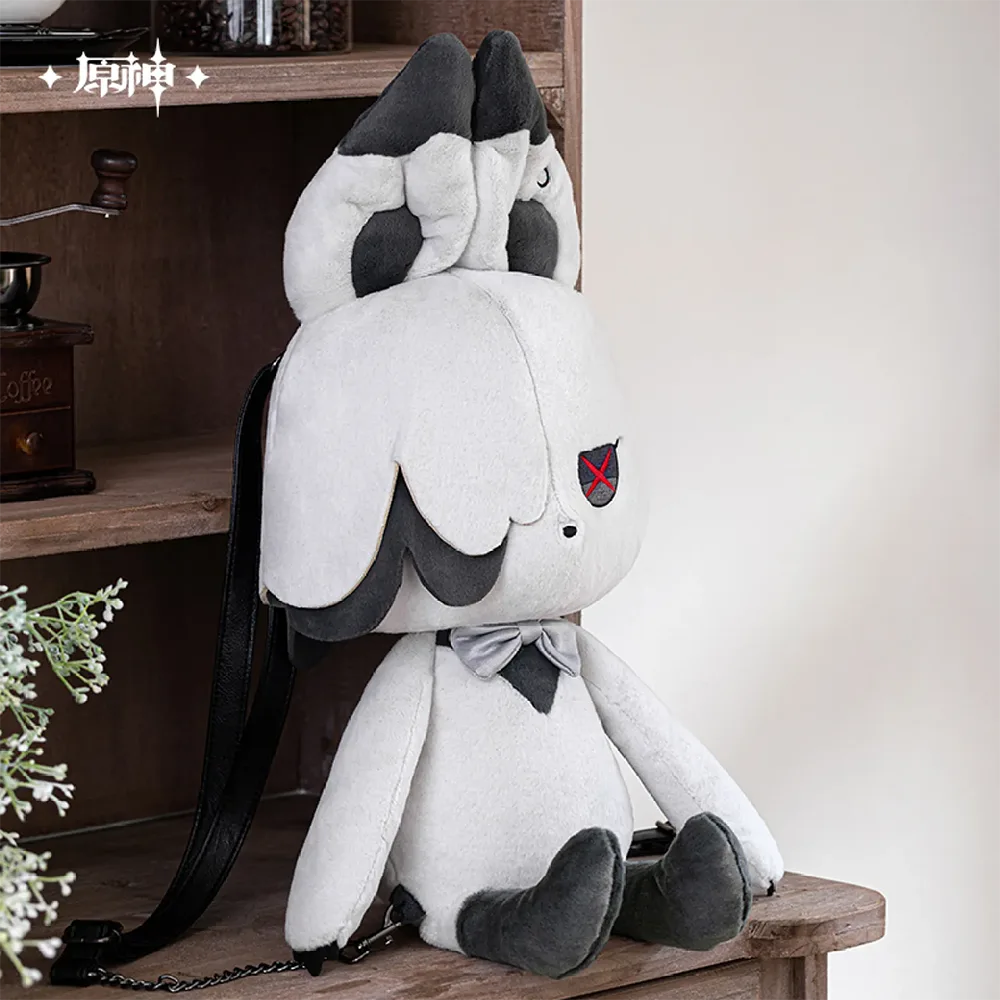 Genshin Impact The Song Burning in the Emberfire Series Arlecchino Plush Backpack
