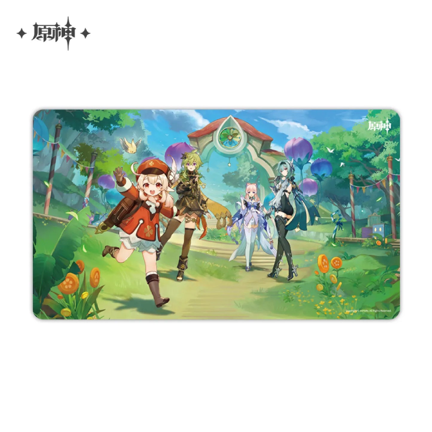 Genshin Impact Themed Mouse Pad