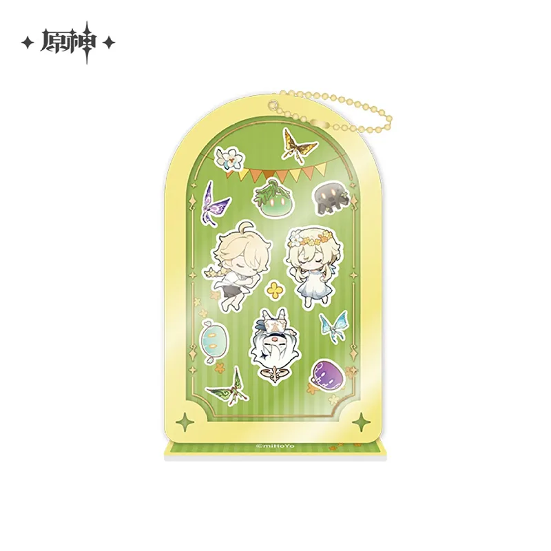 Genshin Impact 2023 Reunion Reries: Badge / Thick Acrylic Display / Stamp Set / Acrylic Display Stand Set