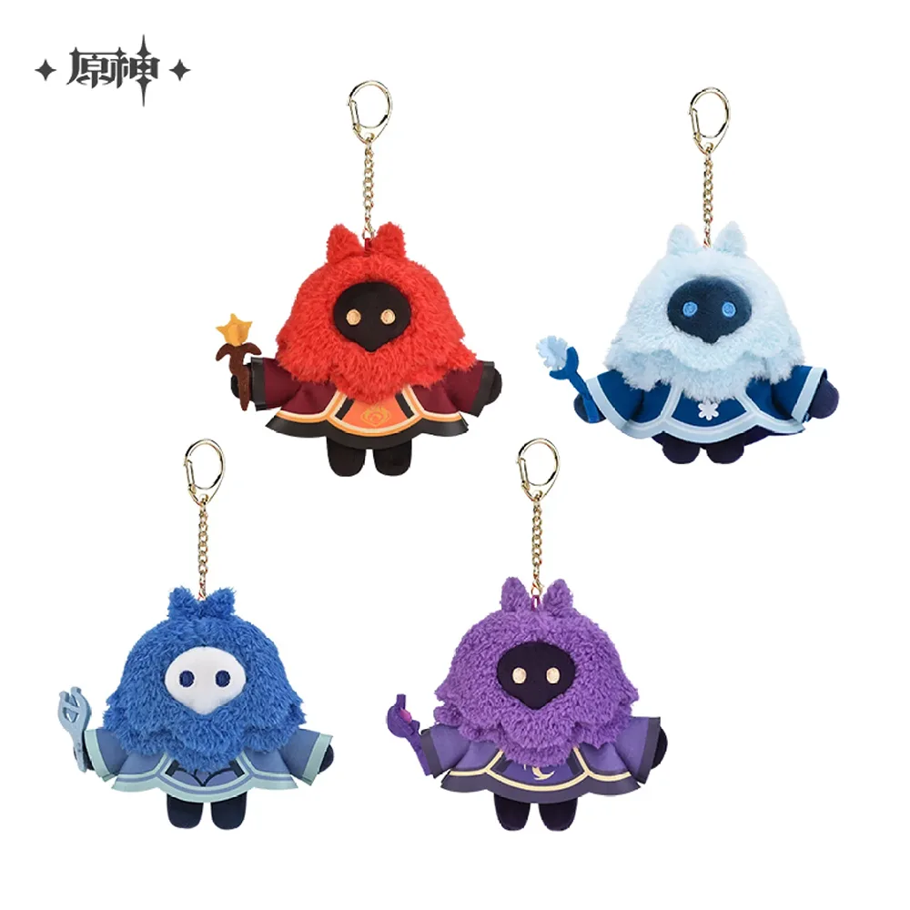 Genshin Impact Abyss Mage Series - Plush Keychain