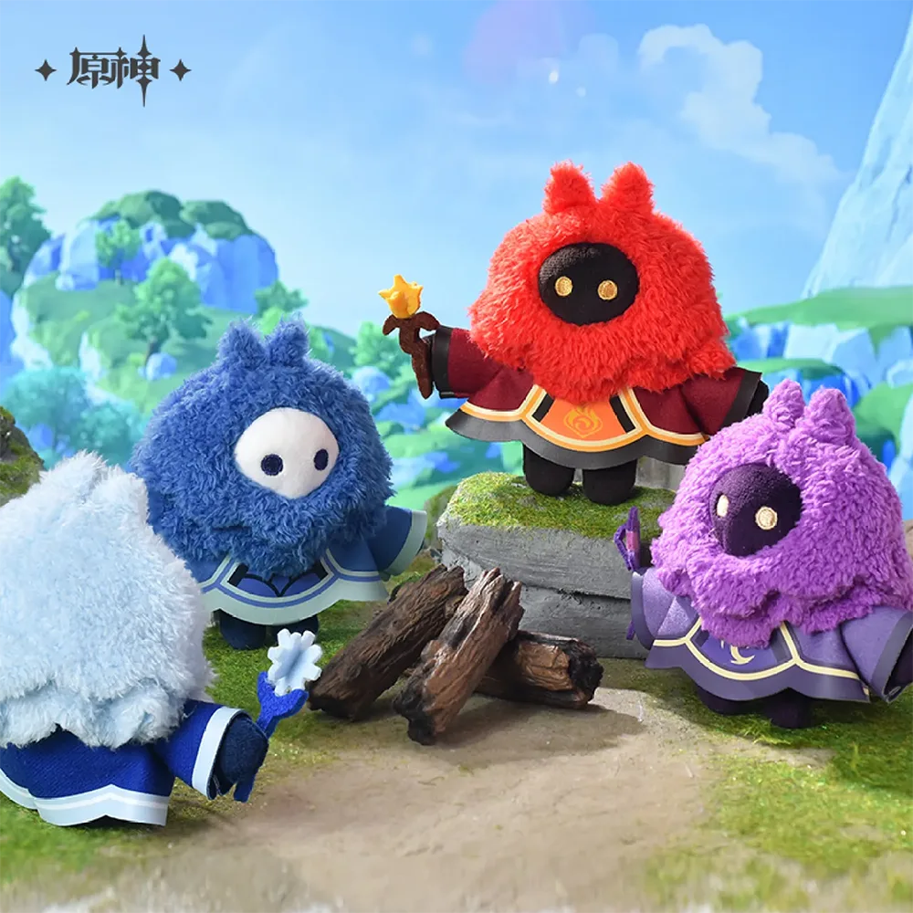Genshin Impact Abyss Mage Series - Plush Keychain