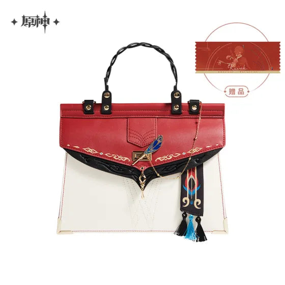Genshin Impact Verdant Winds and Sandstorms Series Kaveh Impression Accordion Bag
