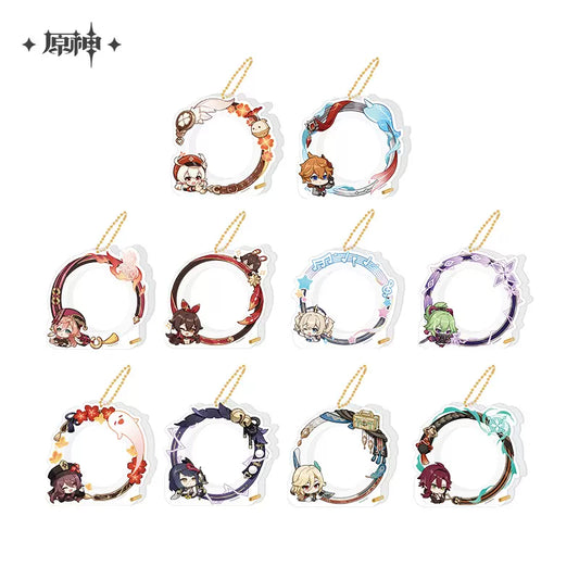 Genshin Impact Avatar Frame Series: Badge Acrylic Storage Cover