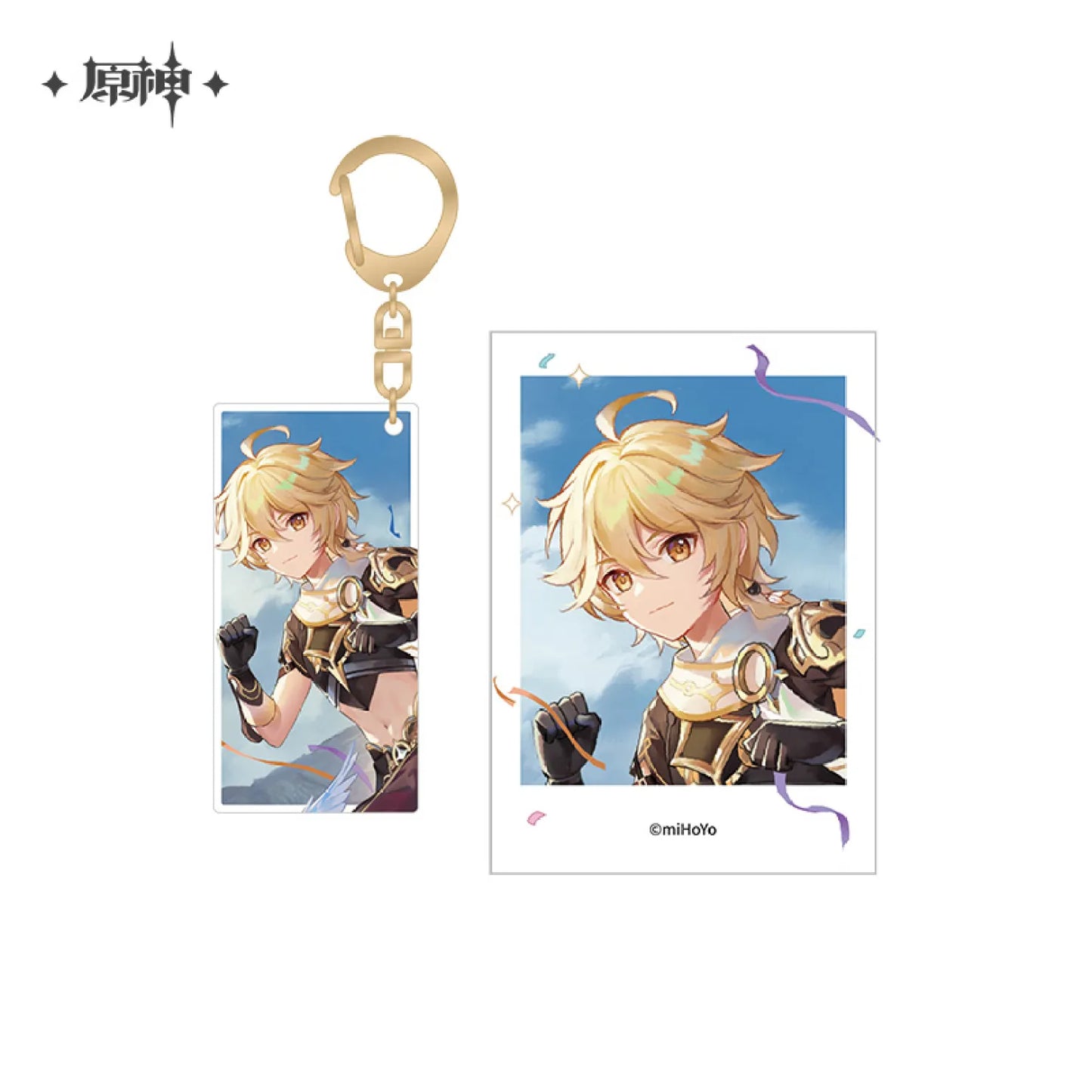 Genshin Impact 2023 Reunion Series: Polaroid & Acrylic Keychain Set