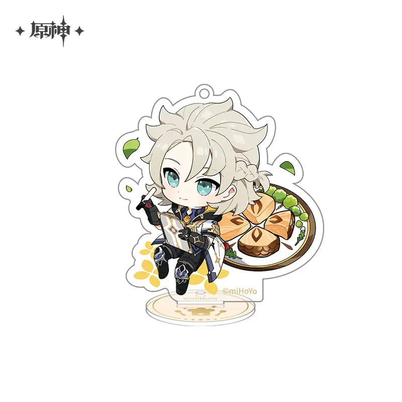 Genshin Impact Delicious Party Series Character Acrylic Mini Stand