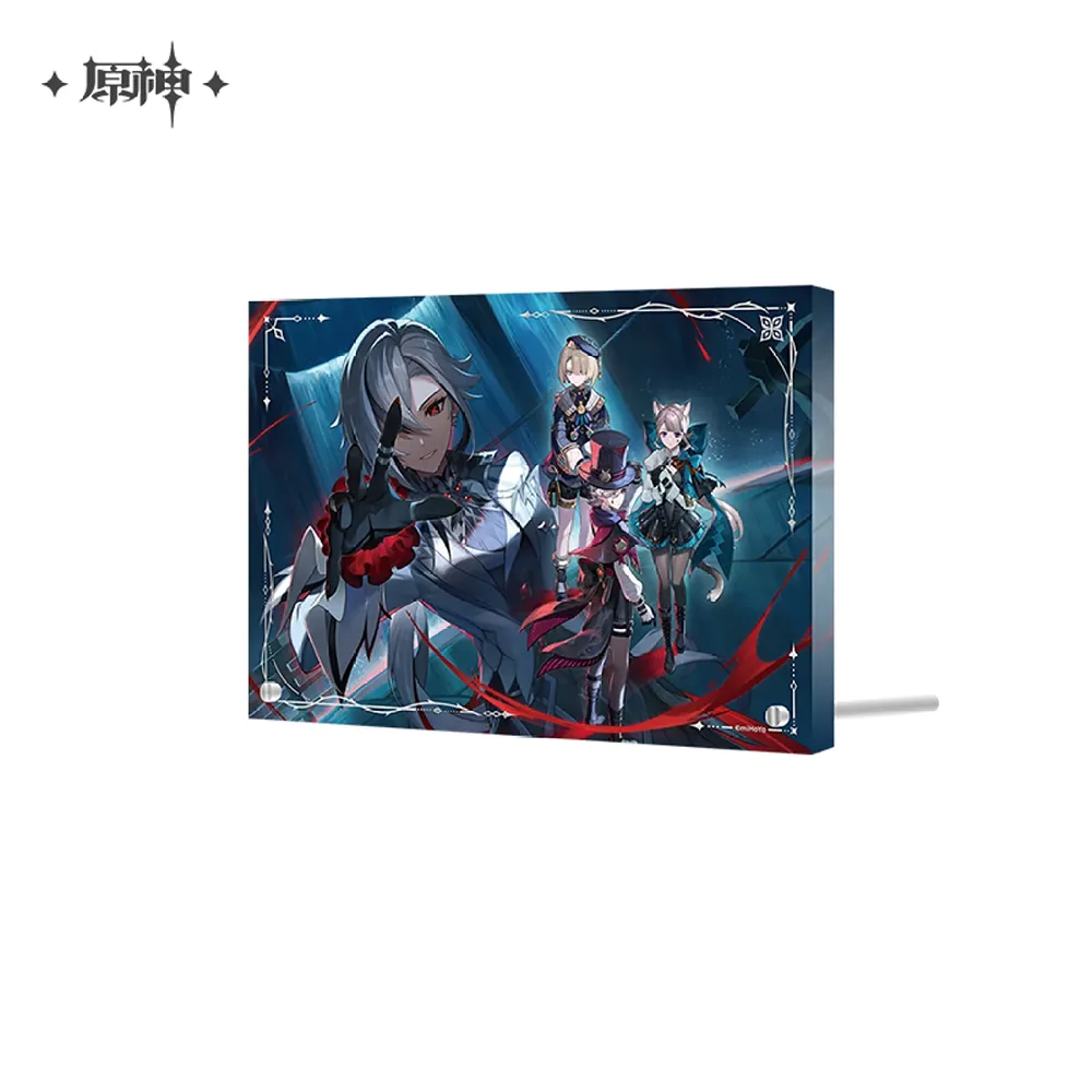 Genshin Impact Theme Thick Acrylic Display