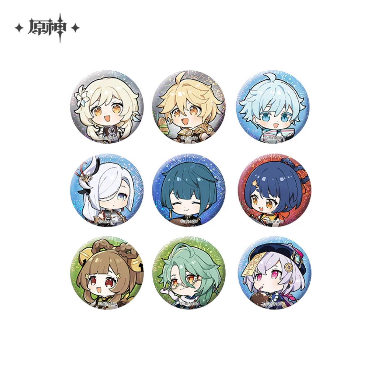 Genshin Impact The Night of Chime Strings Series Chibi Character Merch