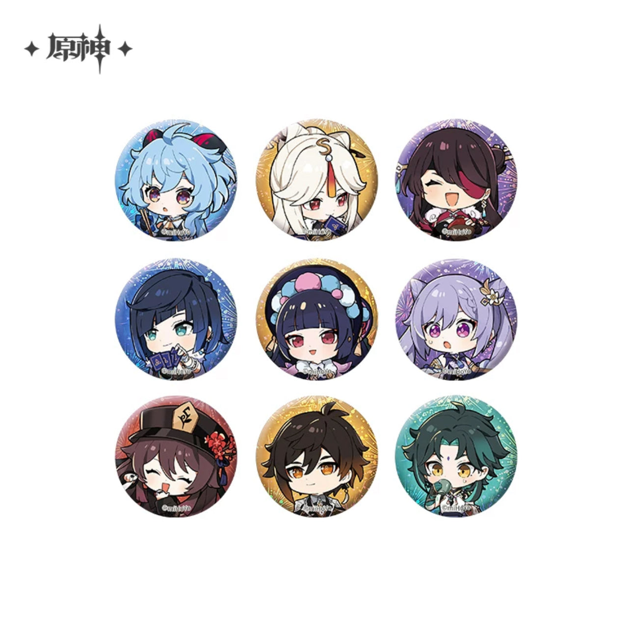 Genshin Impact The Night of Chime Strings Series Chibi Character Merch