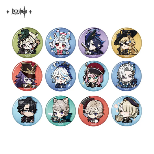 Genshin Impact Chibi Character Series Badge - Fontaine