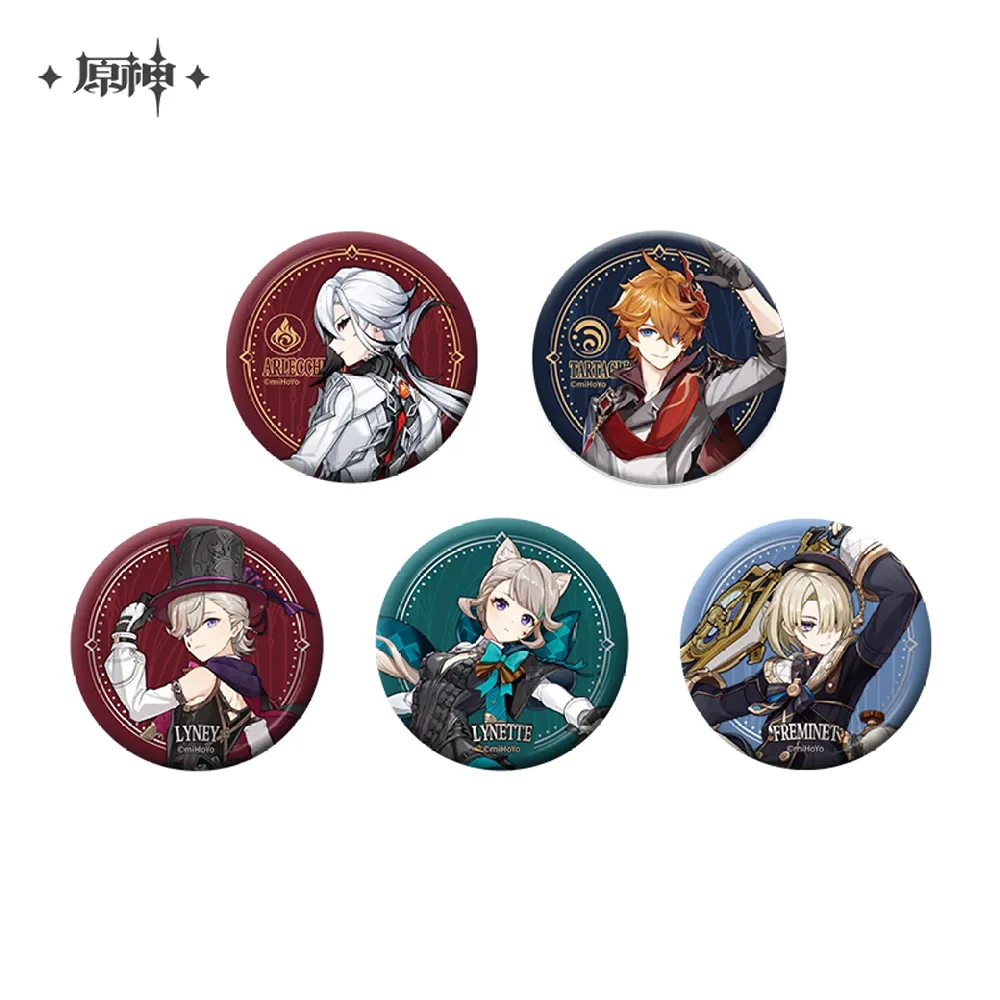 Genshin Impact Fatui Theme Series: Character Badge