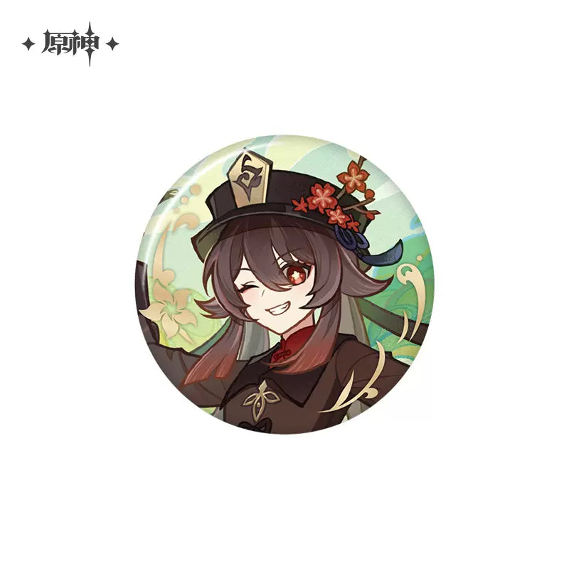 Genshin Impact Poetry of Swimming Series Badge / Keychain / Collectible Card