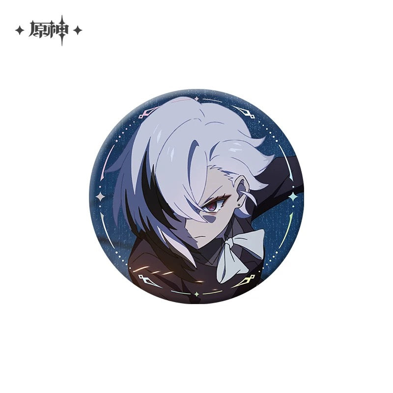 Genshin Impact The Song Burning in the Emberfire Series Badge / Film Bookmark Set