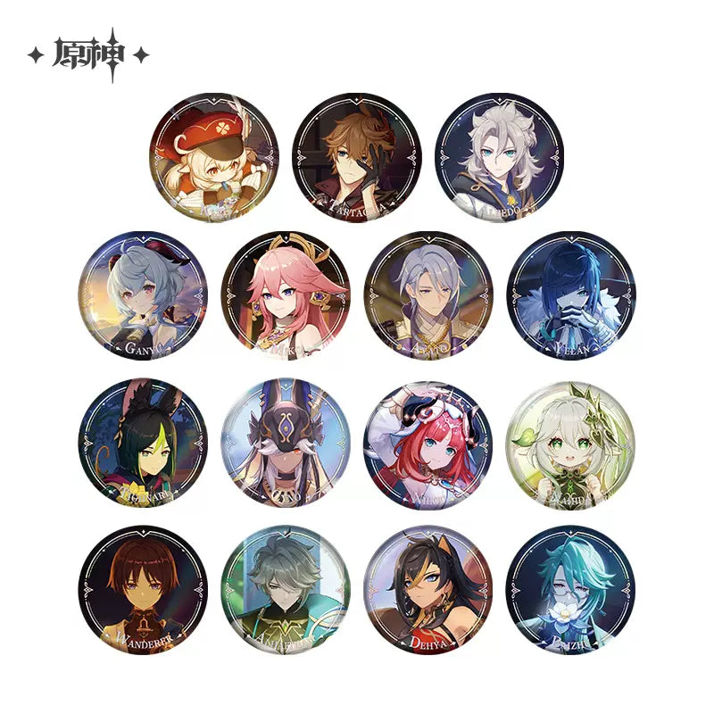 Genshin Impact Character PV Series: Tinplate Badge