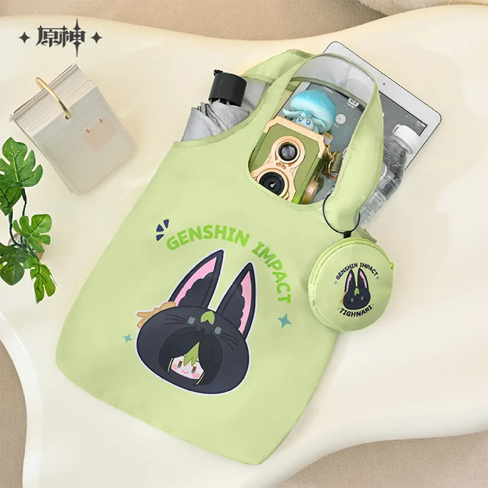 Genshin Impact Teyvat Zoo Series: Foldable Tote Bag