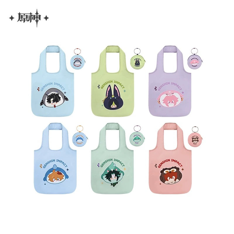Genshin Impact Teyvat Zoo Series: Foldable Tote Bag