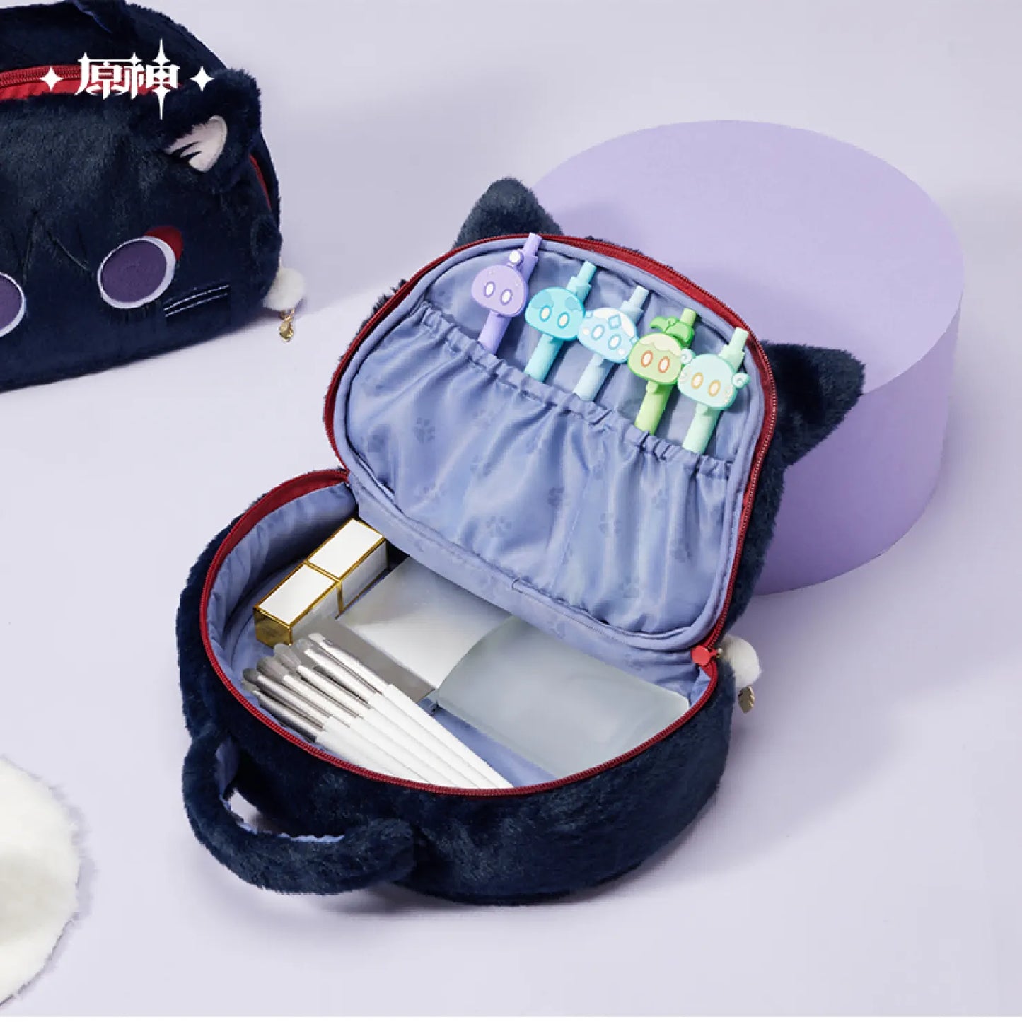 Genshin Impact Wanderer Meow Kitty Series: Plush Storage Bag