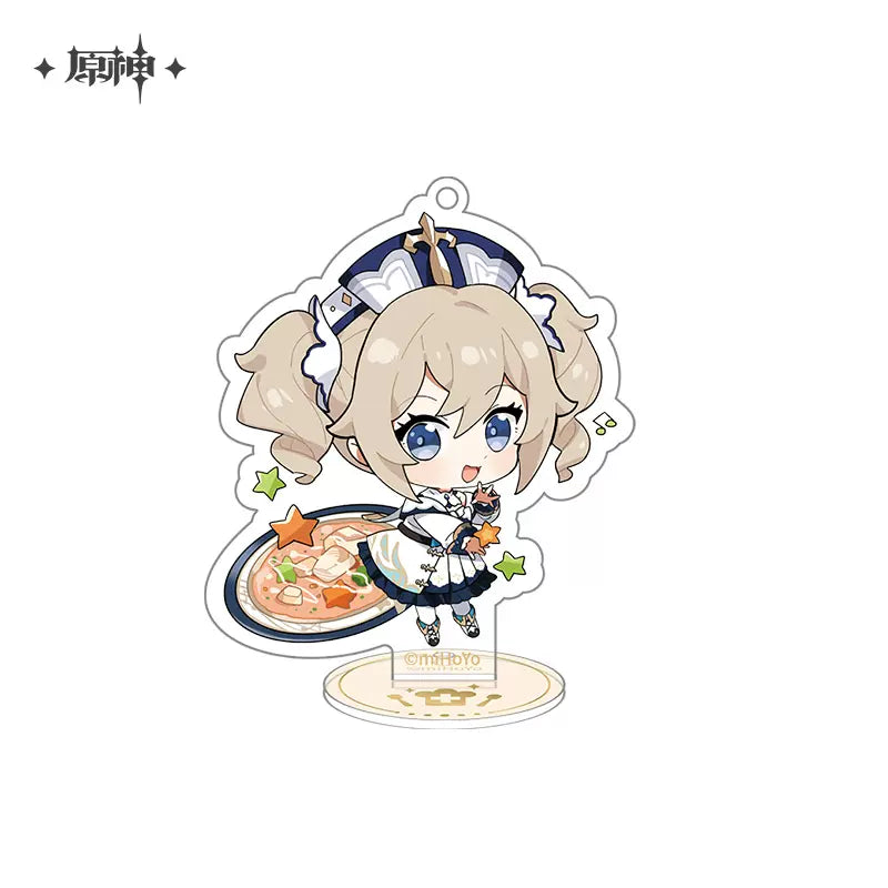 Genshin Impact Delicious Party Series Character Acrylic Mini Stand