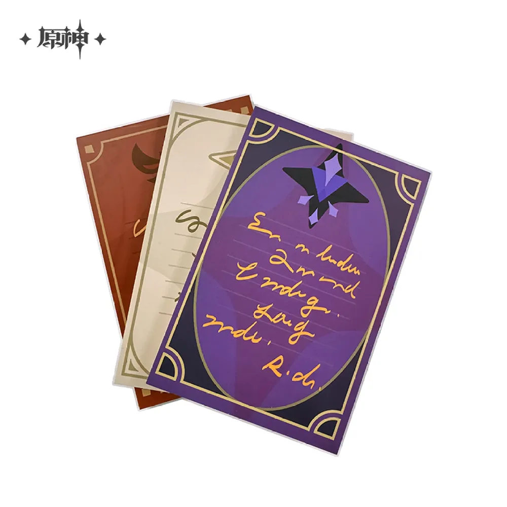 2024 Reunion Series EXP Material Notebook Set | Genshin Impact