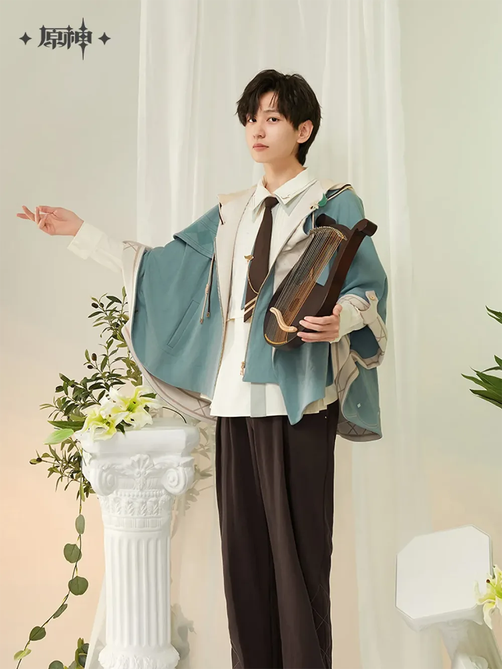 Genshin Impact Venti Theme Impressions Series Hooded Cape