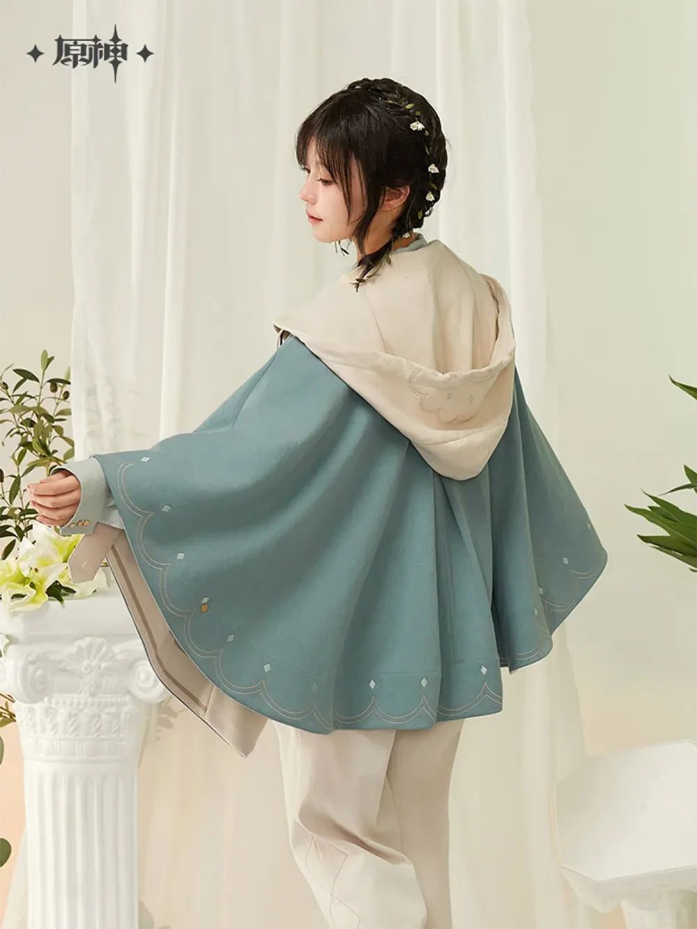 Genshin Impact Venti Theme Impressions Series Hooded Cape