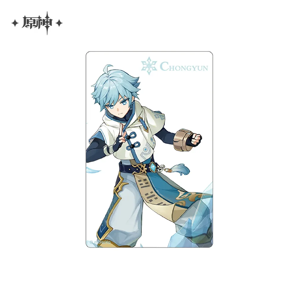 Genshin Impact Genius Invokation TCG Series Transparent Card