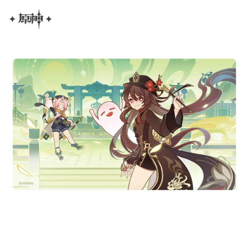 Genshin Impact Poetry of Swimming Series Badge / Keychain / Collectible Card