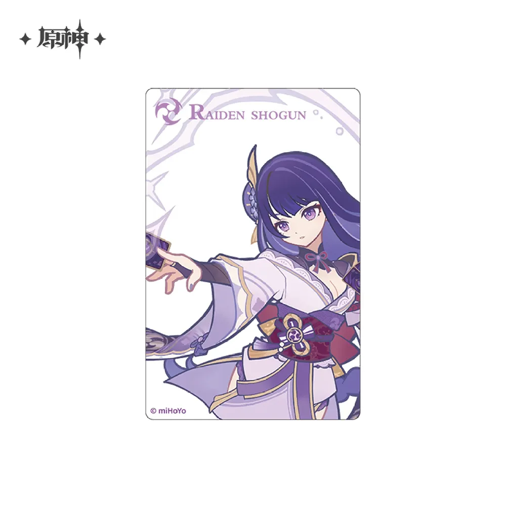 Genshin Impact Genius Invokation TCG Series Transparent Card