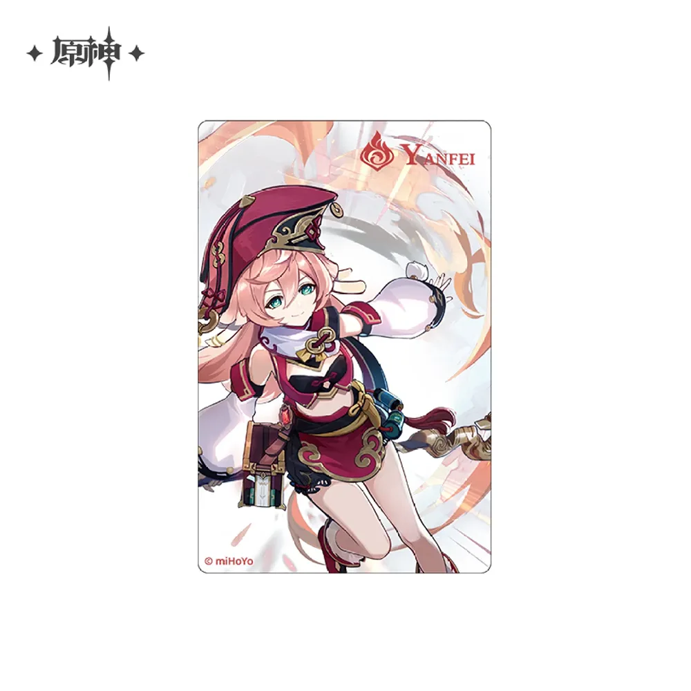 Genshin Impact Genius Invokation TCG Series Transparent Card