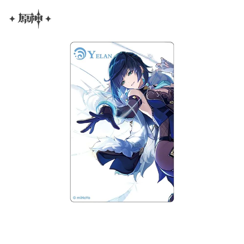 Genshin Impact Genius Invokation TCG Series Transparent Card