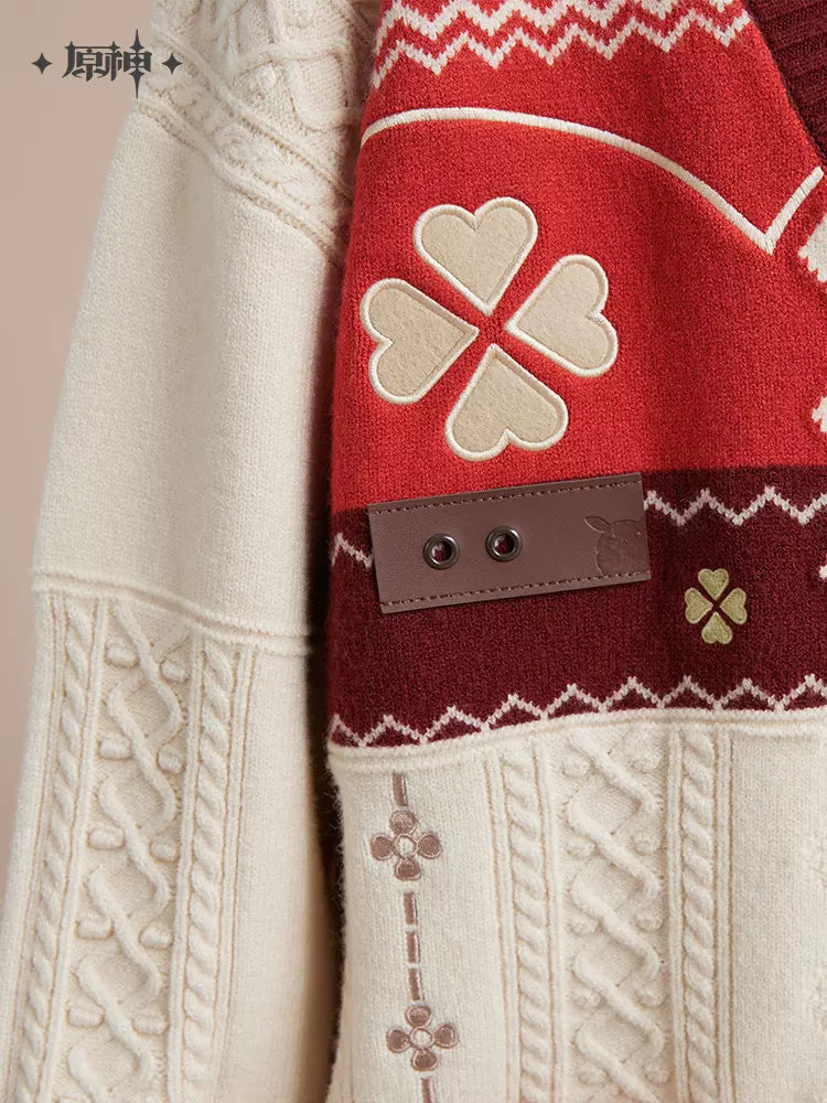 Genshin Impact Klee Theme Impressions Series Knit Cardigan