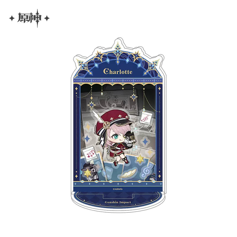 Genshin Impact Starlight Correspondence Series Acrylic Shaker Particle Combination Stand