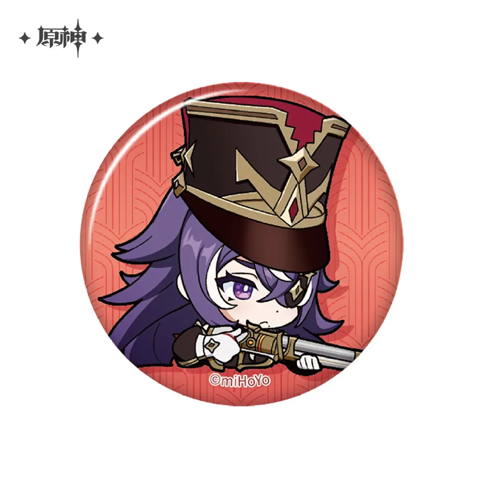 Genshin Impact Chibi Character Series Badge - Fontaine