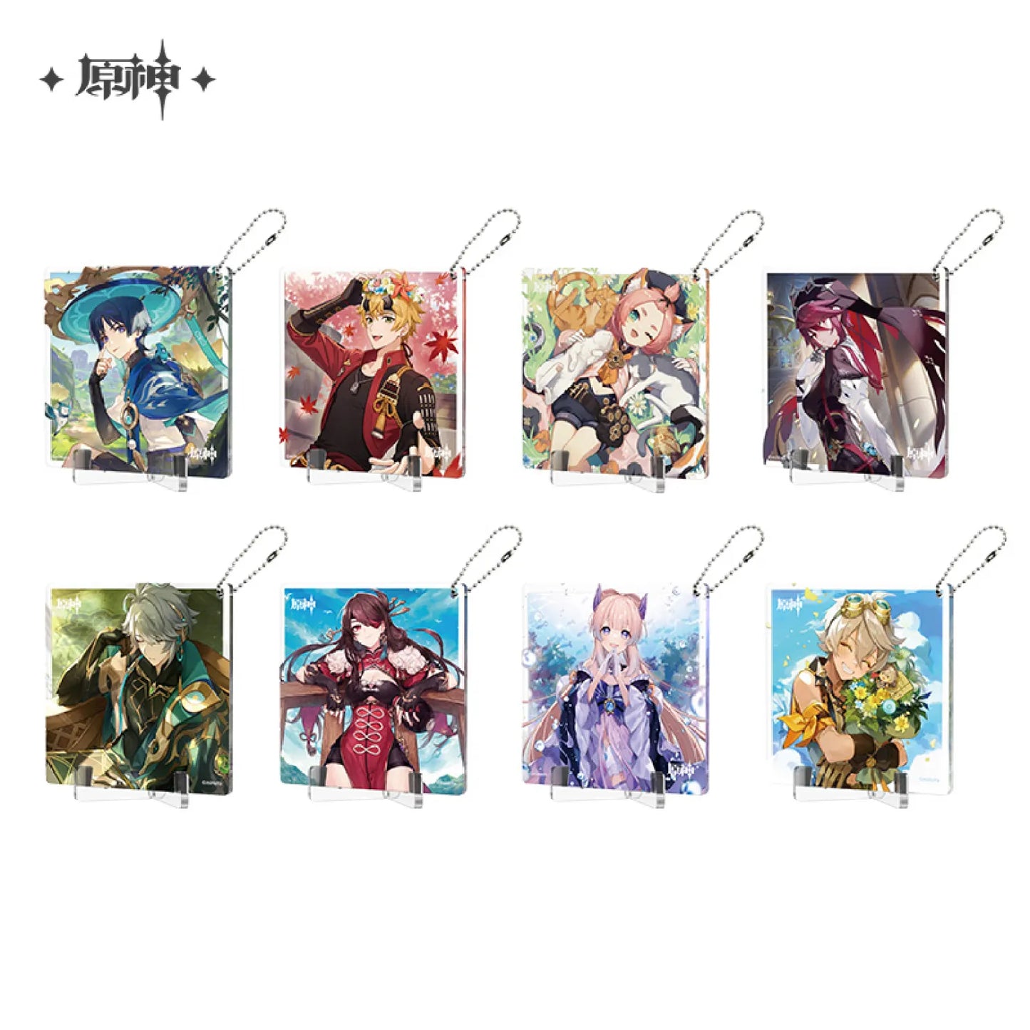 Genshin Impact 2023 Reunion Reries: Acrylic Coaster