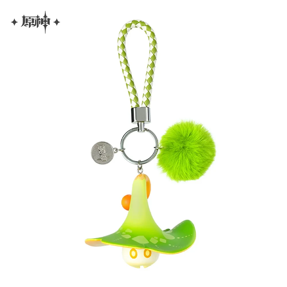 Genshin Impact Floating Dendro Fungus Keychain