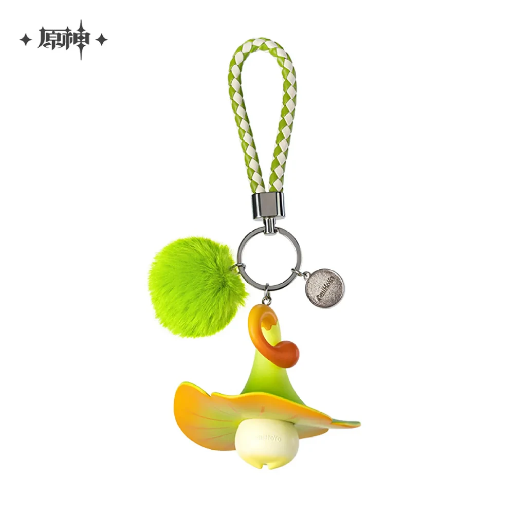 Genshin Impact Floating Dendro Fungus Keychain