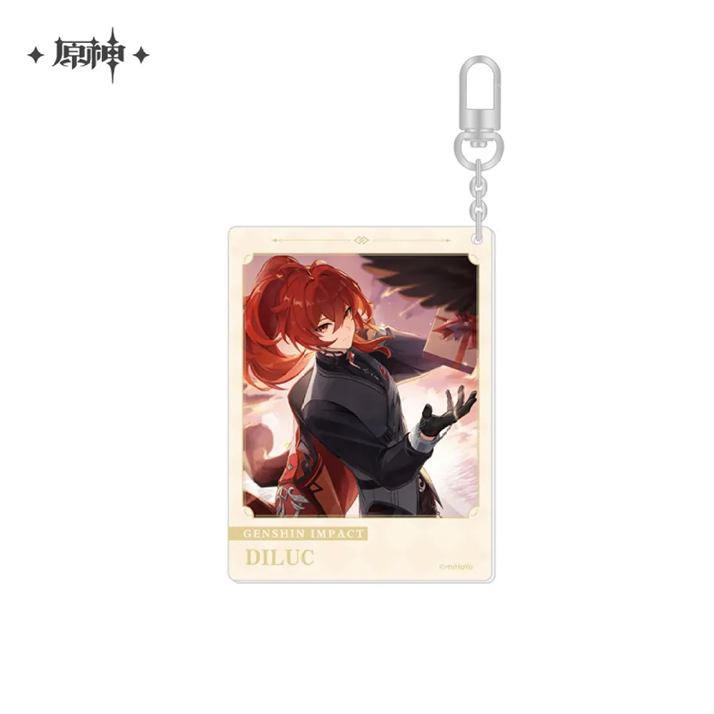 Genshin Impact The Day of Destiny Series Acrylic Keychain