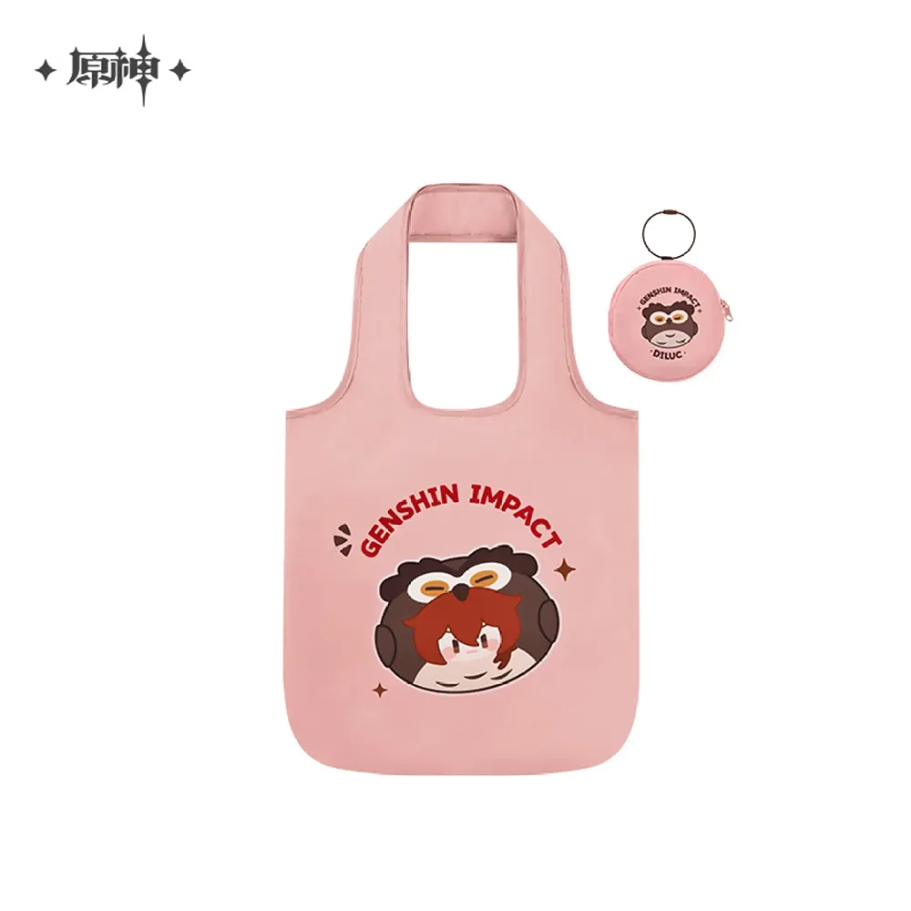 Genshin Impact Teyvat Zoo Series: Foldable Tote Bag
