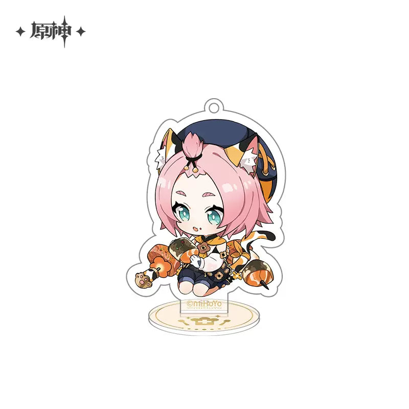 Genshin Impact Delicious Party Series Character Acrylic Mini Stand