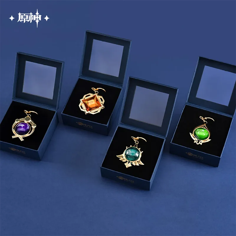 Genshin Impact 2023 Reunion Series: Element Keychain Hangable Ornament
