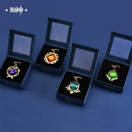 Genshin Impact 2023 Reunion Series: Element Keychain Hangable Ornament
