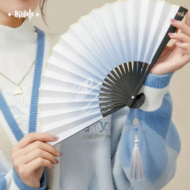 Genshin Impact Ganyu Theme Impressions Series Folding Fan