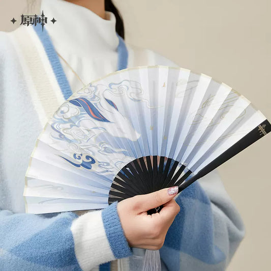 Genshin Impact Ganyu Theme Impressions Series Folding Fan