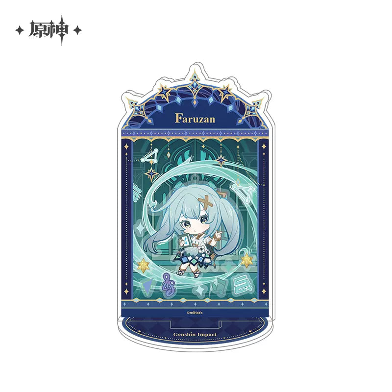 Genshin Impact Starlight Correspondence Series Acrylic Shaker Particle Combination Stand