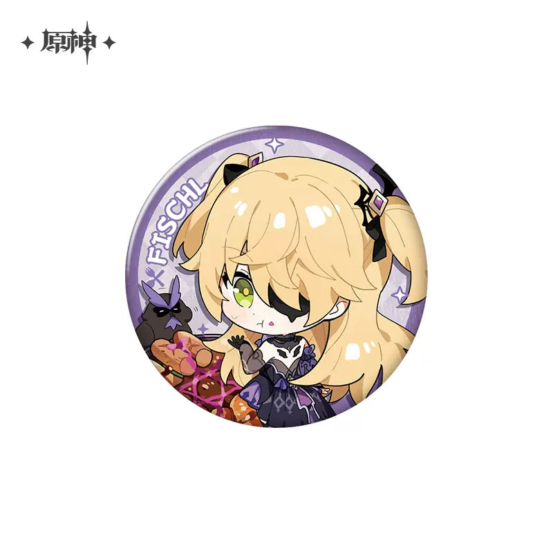 Genshin Impact Delicious Party Series Character Badge