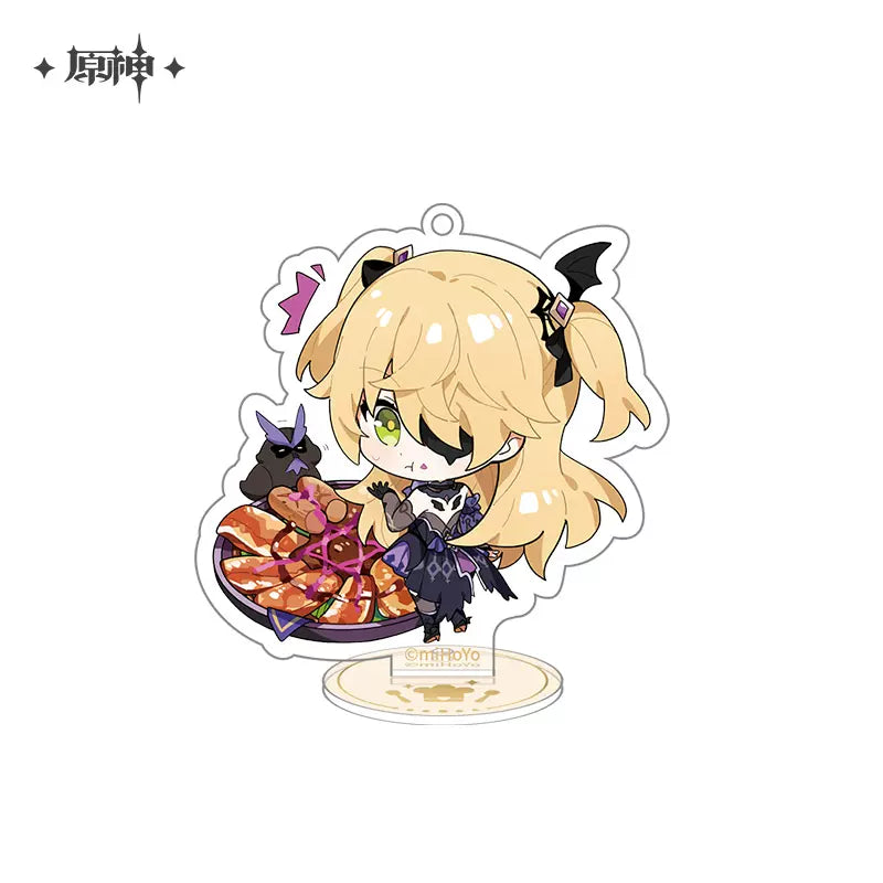 Genshin Impact Delicious Party Series Character Acrylic Mini Stand