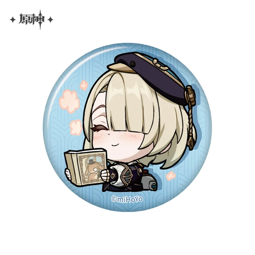 Genshin Impact Chibi Character Series Badge - Fontaine