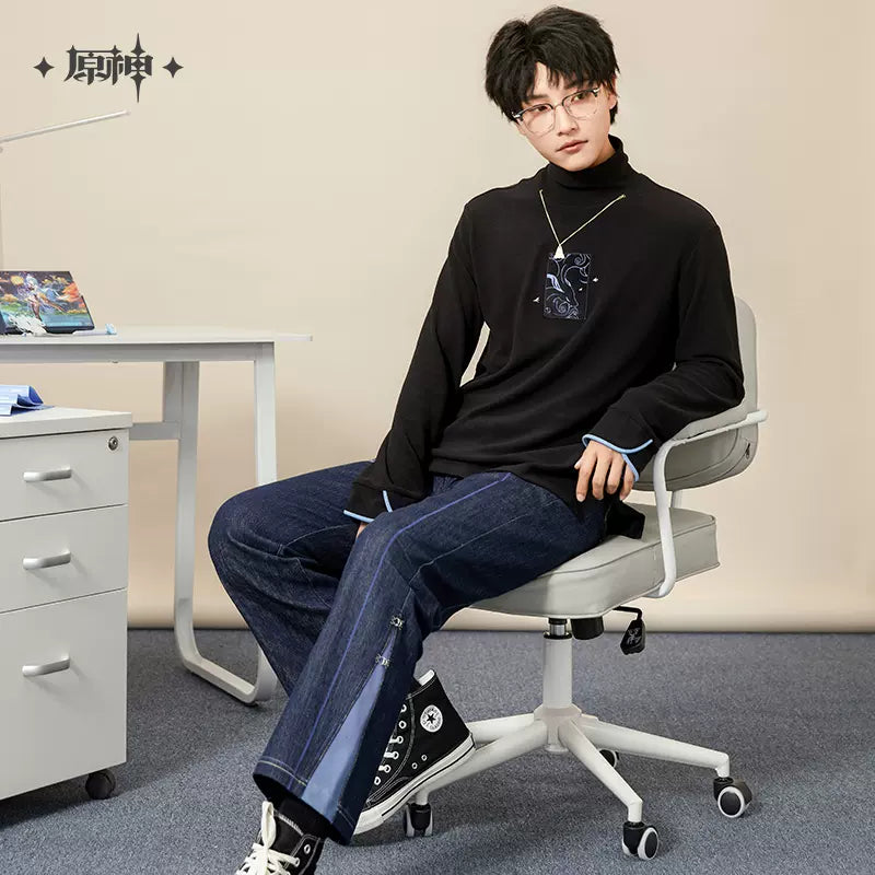 Genshin Impact Ganyu Theme Impressions Series Jeans