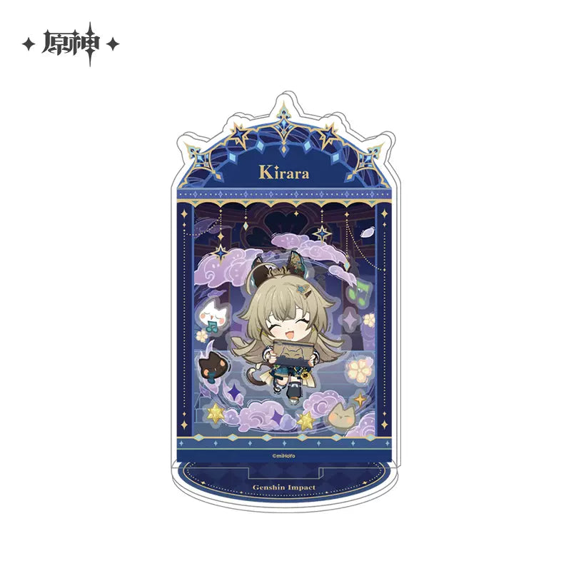 Genshin Impact Starlight Correspondence Series Acrylic Shaker Particle Combination Stand